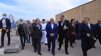 اللجنة العليا للتفتيش الأمني تتفقد مطار برج العرب