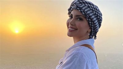 نسرين طافش تتغزل في جمال الطبيعة بأسوان 