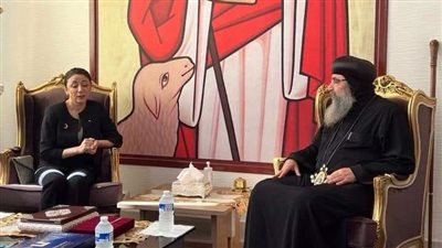 مطرانية باريس تستقبل رئيسة البعثة الدبلوماسية الفلسطينية