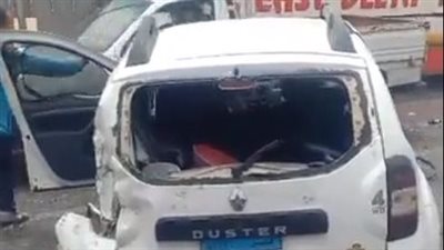 دماء على الأرض وضحايا.. حادث تصادم بمحور جوزيف تيتو | فيديو