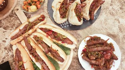 طريقة عمل السجق الشرقي 