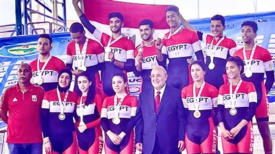 منتخب مصر يحصد 27 ميدالية في اليوم الأول من البطولة العربية للدراجات (صور)