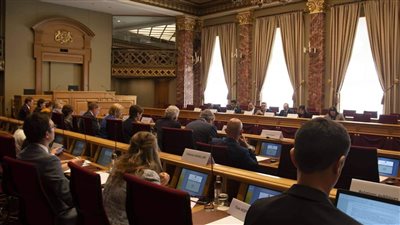 العفو الرئاسي يتصدر المناقشات.. تفاصيل زيارة وفد حقوق إنسان النواب لبرلمان لوكسمبورج