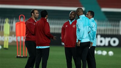 محاضرة أخيرة من موسيماني للاعبي الأهلي قبل مواجهة وفاق سطيف 