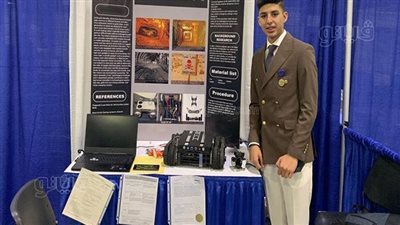 محافظ الغربية يهنئ طالبا لحصوله على المركز الـ3 بمشروع 