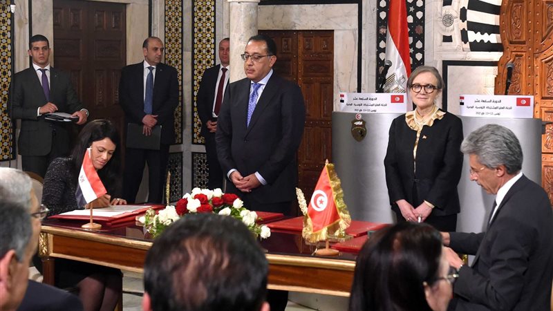 رئيسا وزراء مصر وتونس