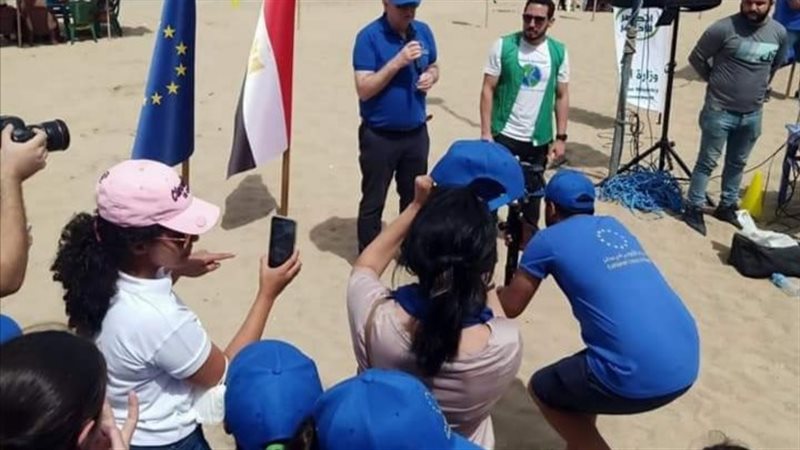 حملة نظافة شواطئ