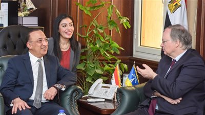 محافظ الإسكندرية يستقبل سفير الاتحاد الأوروبي لبحث تعزيز سبل التعاون بين الجانبين