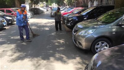 رفع 7417 طن مخلفات من 5 أحياء بالجيزة |  صور