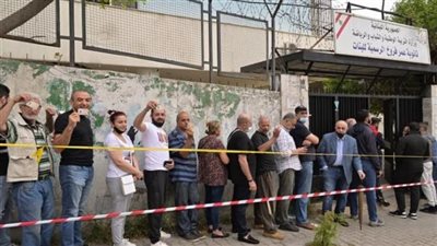 آخر إحصائية لنسبة المشاركة في الانتخابات اللبنانية تشهد ارتفاعا داخل اللجان