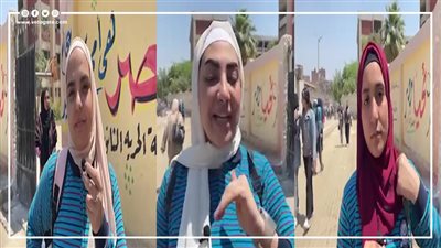 طالبات ثانية ثانوي: تعطل التابلت في امتحان الرياضيات.. وفيه أسئلة صعبة وغبية| فيديو