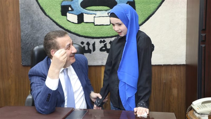 محافظ المنوفية خلال