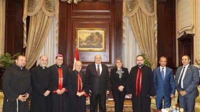 البطريرك الكلداني يزور رئيس مجلس الشيوخ