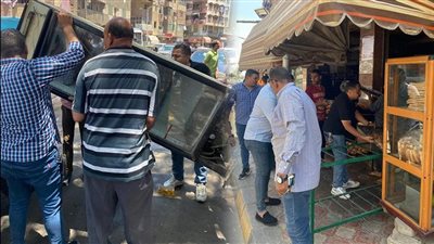 رفع 110 حالات إشغال في حملة بجنوب الجيزة | صور