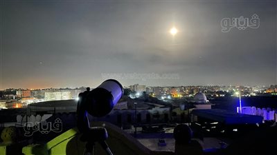 بث مباشر.. خسوف القمر في سماء القاهرة من مرصد حلوان