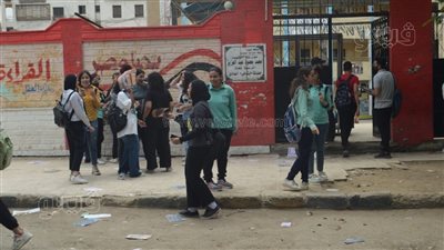 طلاب الشهادة الإعدادية بالجيزة عن امتحان العلوم: 