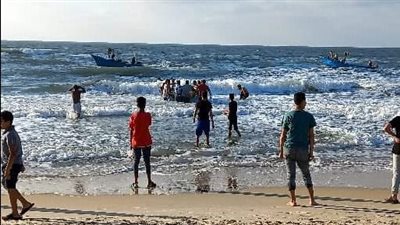 بعد بحث استمر ليومين.. العثور على جثة شاب غريق ببحر العريش 