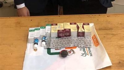 ضبط مخدرات داخل كبسولات قهوة بمطار القاهرة