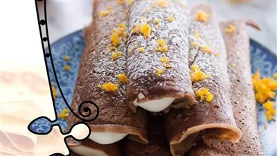 طريقة عمل الكريب بالشوكولاتة في البيت زي المحلات