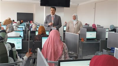 بدء الاختبارات الإلكترونية التجريبية لكليات القطاع الطبي بجامعة المنوفية