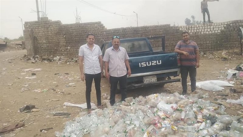 اعدام زجاجات غير