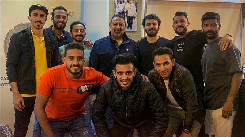 مجدي عبد الغني يستقبل