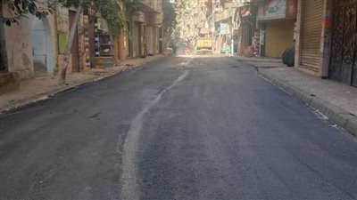 محافظة الإسكندرية: رصف 11 شارعا رئيسيا بـ 3 أحياء 