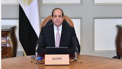 السيسي: الدستور المصري عمل على حماية السلطة القضائية وحظر التدخل في شئونها وإعلاء سيادة القانون