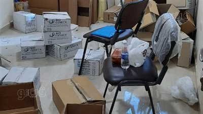 ضبط أدوية محظور تداولها في مركز شهير للجلدية والليزر بالمحلة الكبري|صور