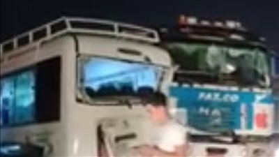 قرار عاجل من النيابة بشأن حادث تصادم 9 سيارات على محور 26 يوليو 