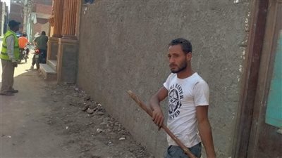 إزالة سور مخالف في حملة بكرداسة | صور