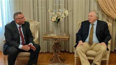 عبد السند يمامة يلتقي شيوخ وقيادات حزب الوفد