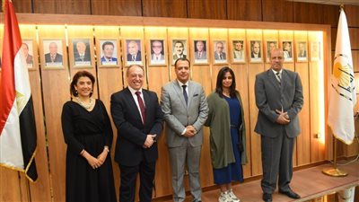 جامعة أسيوط تستقبل وفد هيئة صناعة تكنولوجيا المعلومات للتعاون المشترك