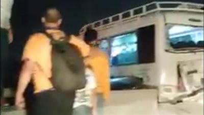 اللقطات الأولى لحادث تصادم 9 سيارات بمحور 26 يوليو | فيديو