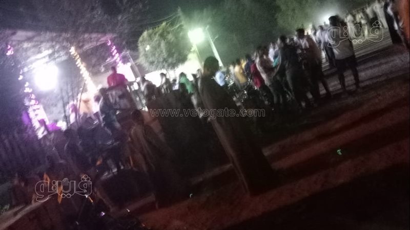 تجمهر اهالى اسوان
