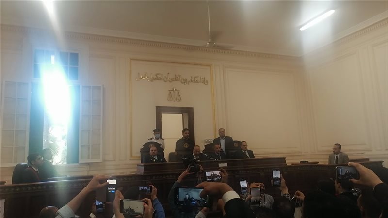 لحظة النطق بالحكم