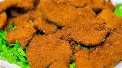 طريقة عمل كبده بانيه بالبقسماط في خطوات بسيطة