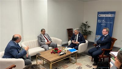 سعفان يبحث مع مفوض الاتحاد الأوروبي الشراكة لتدريب الشباب