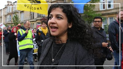 من طالبة لجوء إلى واحدة من صناع القرار.. روزا صالح العراقية ملهمة اسكتلندا | فيديوجراف
