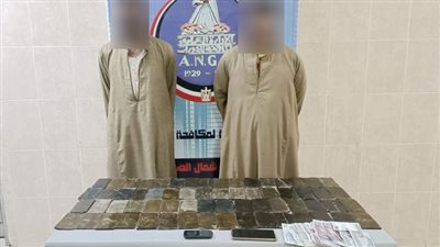 ضبط عنصرين إجراميين بالمنيا لحيازتهما كمية من المواد المخدرة