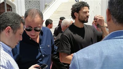 أحمد فتحي وأسامة حسني يشاركان في جنازة اللواء زكريا سراج الدين| صور 