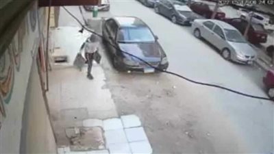 تفريغ كاميرات المراقبة فى واقعة سرقة أجزاء من حديد محور صفط اللبن