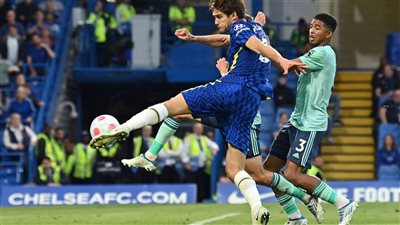 تشيلسي يتعادل مع ليستر سيتي 1/1 في الشوط الأول بالدوري الإنجليزي