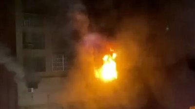 حريق في غرفة الغازات بمستشفى أسيوط الجامعي