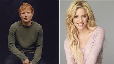 شاكيرا وديف وإد شيران يتصدرون جوائز إيفور نوفيلو الموسيقية