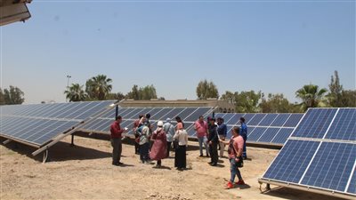 القابضة للمياه: التوسع فى إنشاء محطات الطاقة الشمسية