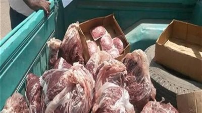 ضبط كميات من الدواجن واللحوم الطازجة والمصنعة مجهولة المصدر
