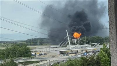 حريق وانفجارات في مطار جينيف الدولي.. وتوقف حركة الطيران