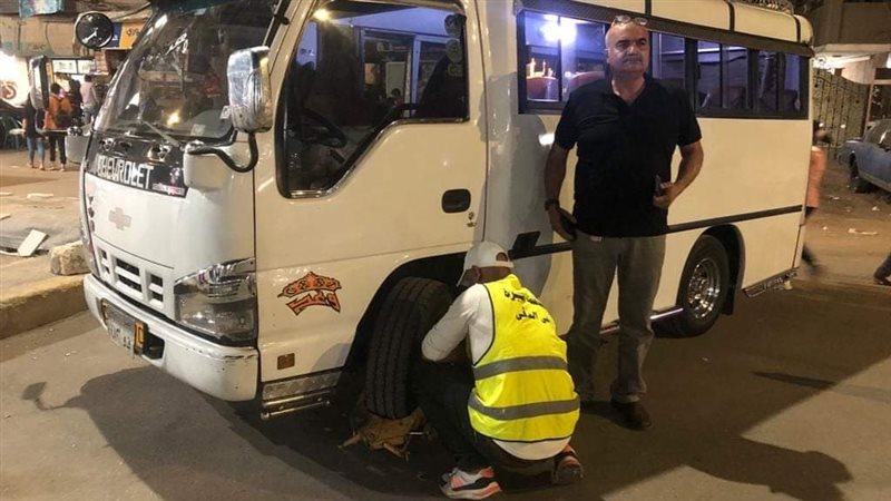 كلبشة سيارات الأجرة
