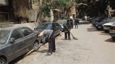 رفع 6536 طن مخلفات خلال حملات مكبرة بالجيزة| صور